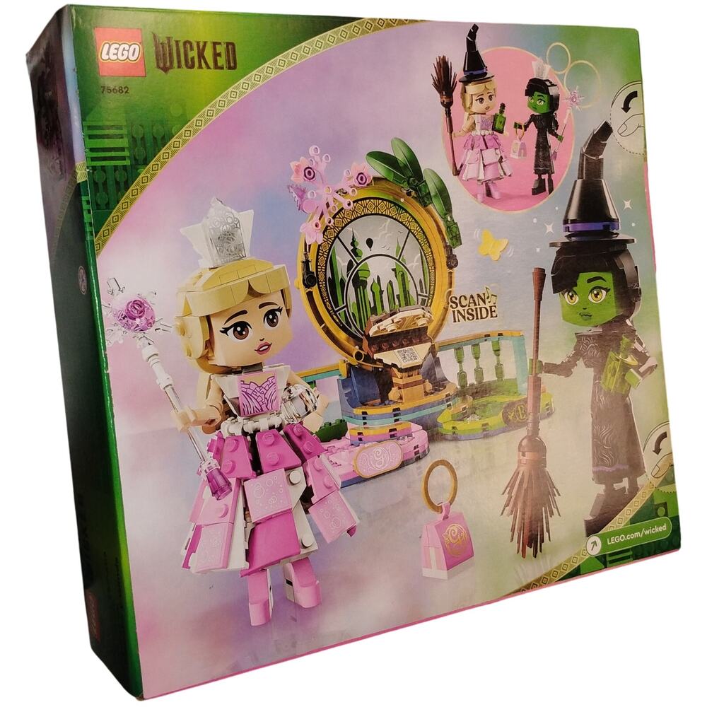 LEGO Wicked Set 75682 Elphaba & Glinda Figures 558 Pieces New Sealed 1st movie - Picture 3 of 3